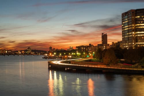 Evening in Rhode Island on Memorial