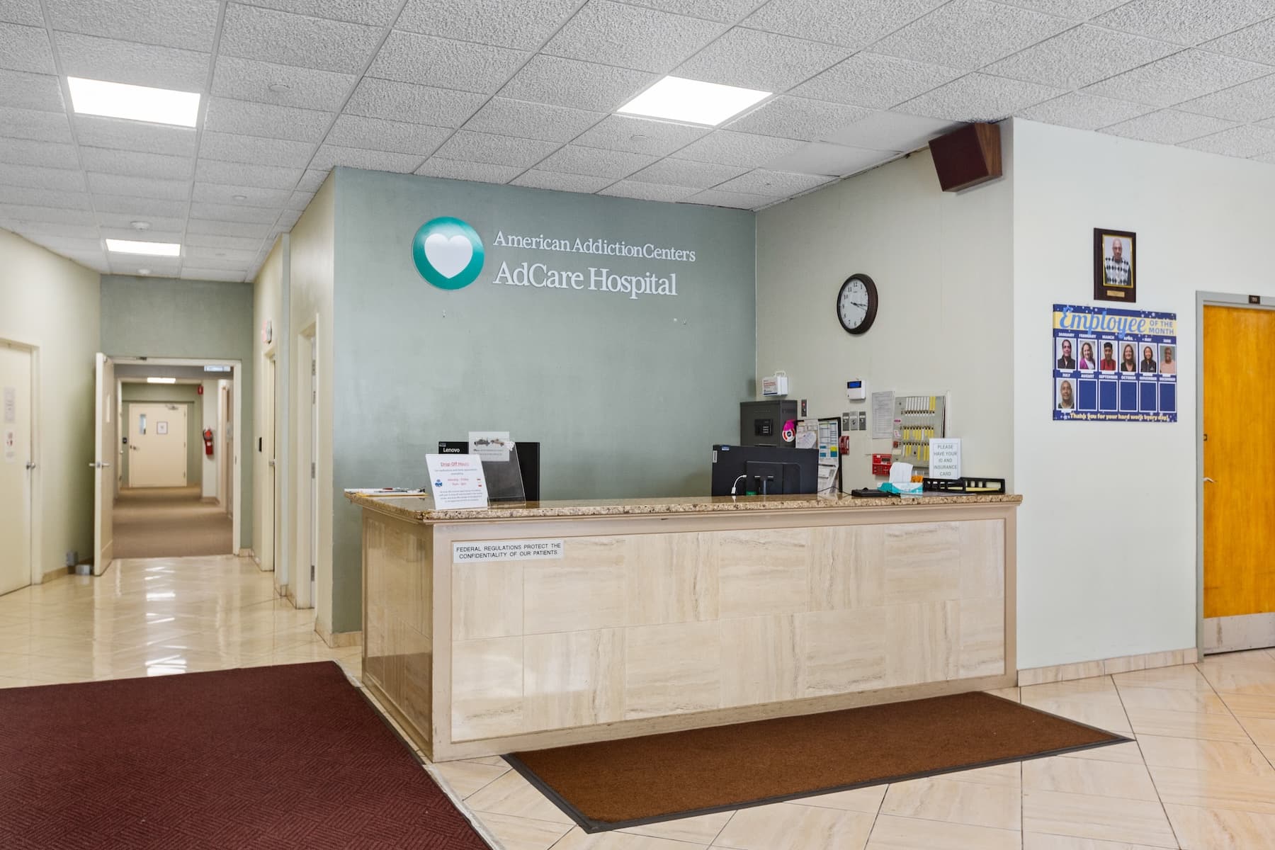 AdCare Hospital Sign